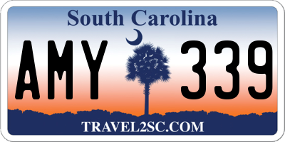 SC license plate AMY339