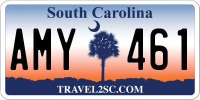 SC license plate AMY461