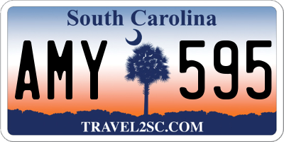 SC license plate AMY595