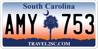 SC license plate AMY753