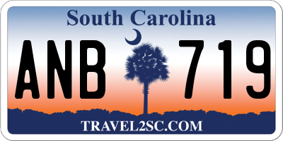 SC license plate ANB719