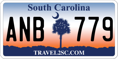 SC license plate ANB779