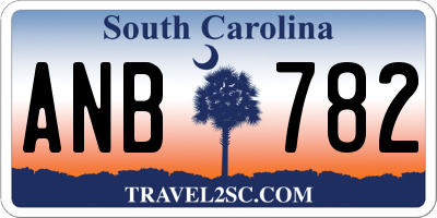 SC license plate ANB782