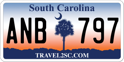SC license plate ANB797