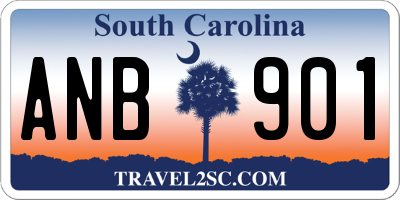 SC license plate ANB901