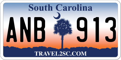 SC license plate ANB913