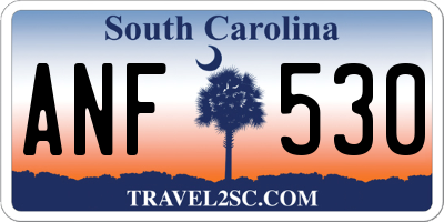 SC license plate ANF530