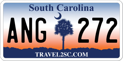 SC license plate ANG272
