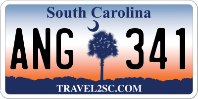 SC license plate ANG341