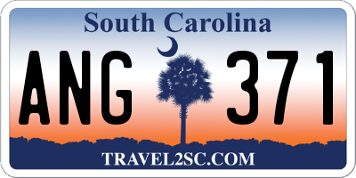 SC license plate ANG371