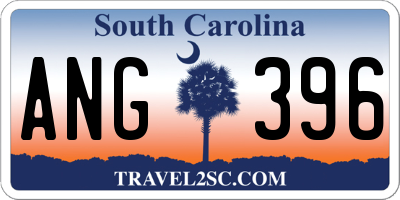 SC license plate ANG396