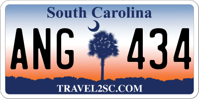 SC license plate ANG434