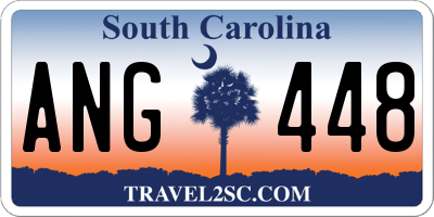 SC license plate ANG448