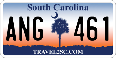 SC license plate ANG461