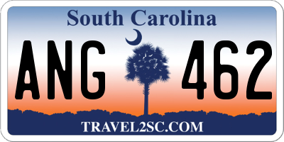 SC license plate ANG462
