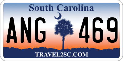 SC license plate ANG469