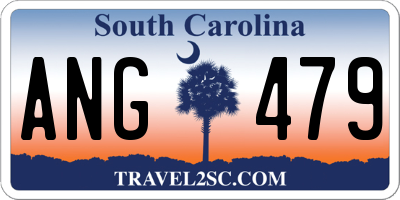 SC license plate ANG479