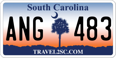 SC license plate ANG483