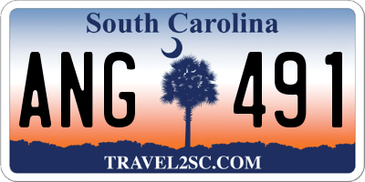 SC license plate ANG491
