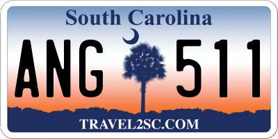 SC license plate ANG511