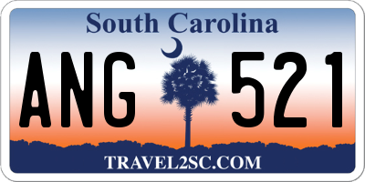 SC license plate ANG521