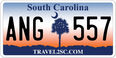 SC license plate ANG557