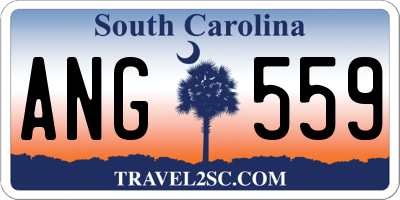 SC license plate ANG559