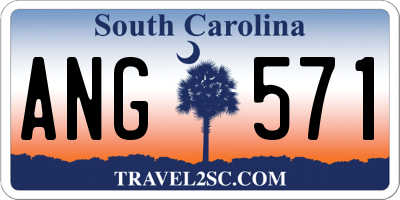 SC license plate ANG571