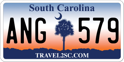 SC license plate ANG579