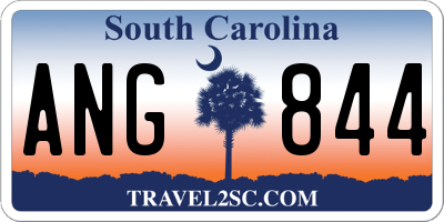 SC license plate ANG844
