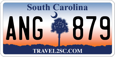 SC license plate ANG879