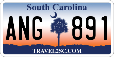 SC license plate ANG891