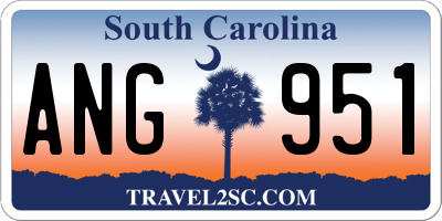SC license plate ANG951