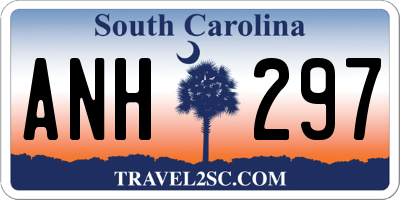 SC license plate ANH297