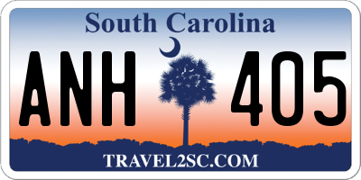 SC license plate ANH405