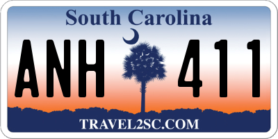 SC license plate ANH411