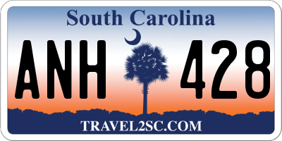 SC license plate ANH428