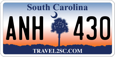 SC license plate ANH430
