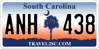 SC license plate ANH438