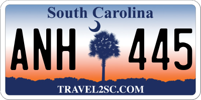 SC license plate ANH445