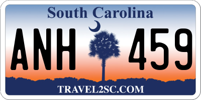 SC license plate ANH459