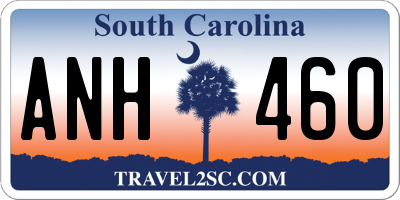 SC license plate ANH460