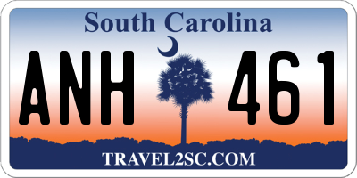 SC license plate ANH461