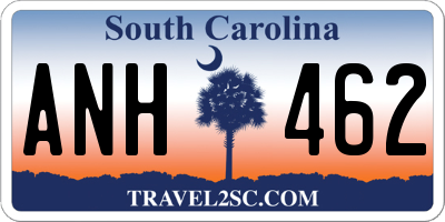 SC license plate ANH462