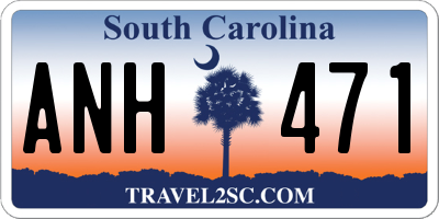SC license plate ANH471
