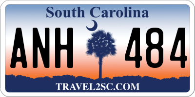 SC license plate ANH484