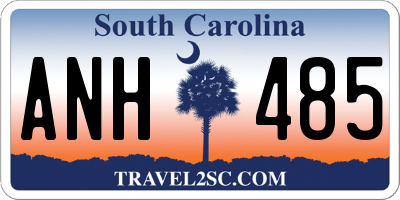 SC license plate ANH485
