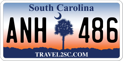 SC license plate ANH486