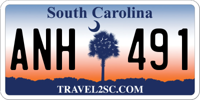 SC license plate ANH491