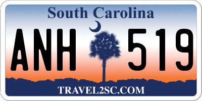 SC license plate ANH519